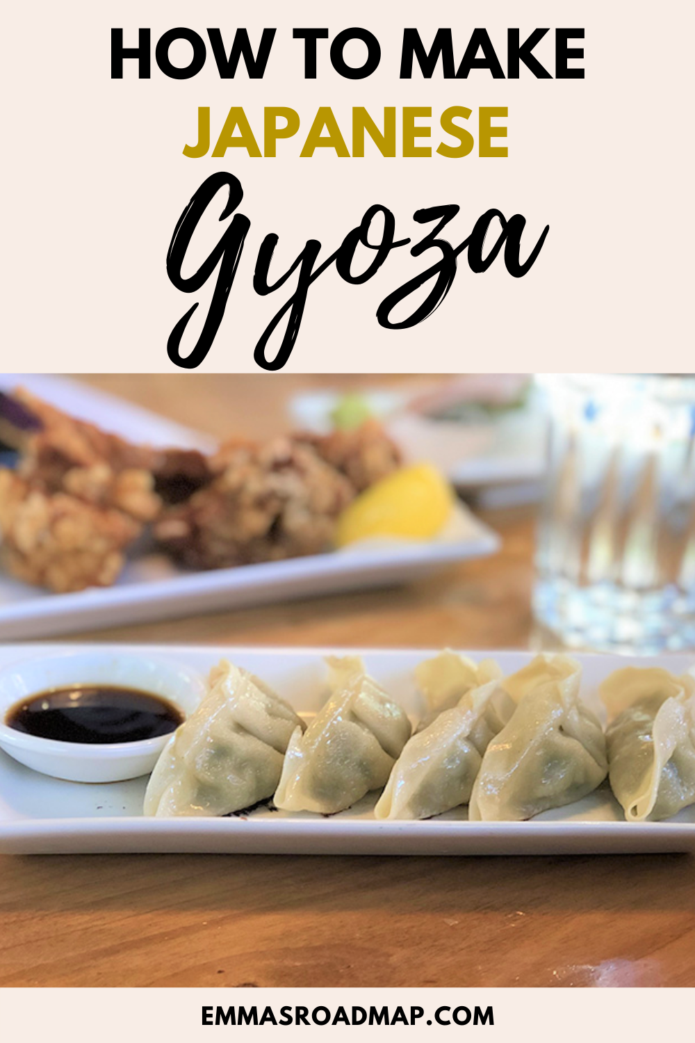 How To Make Japanese Gyoza The Right Way - Emma's Roadmap