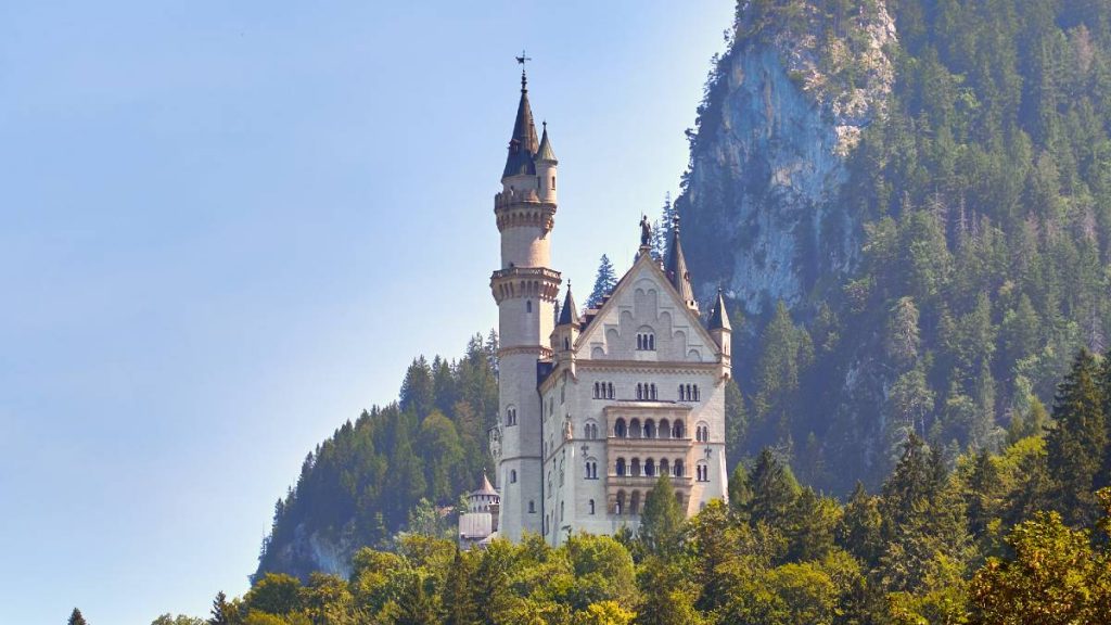 castle in the German Alps