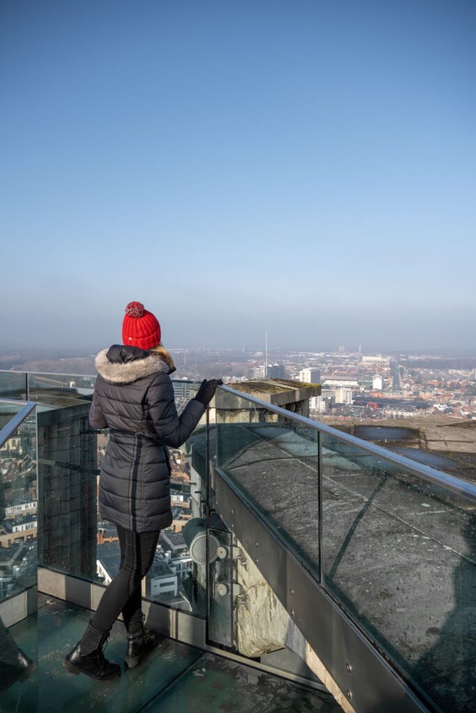 the view from the st. Rumbold's tower