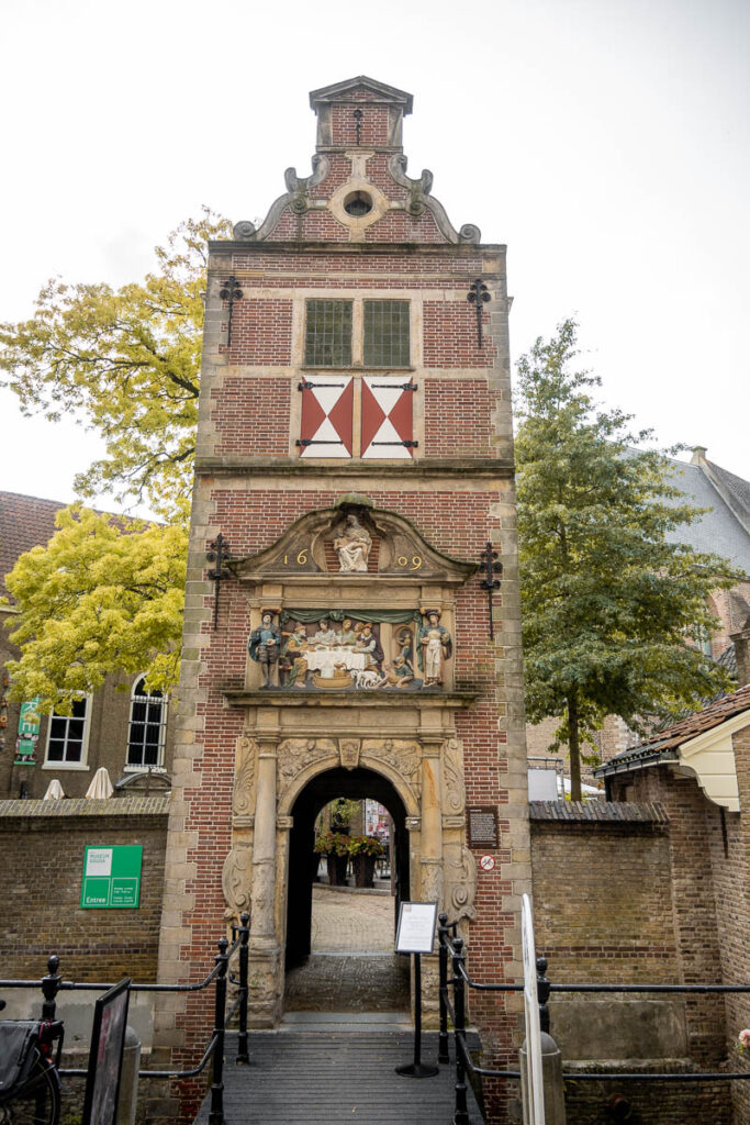 Old gate in Gouda