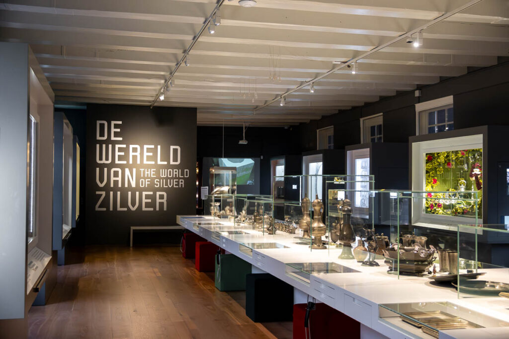 Inside the Dutch Silver Museum in Schoonhoven