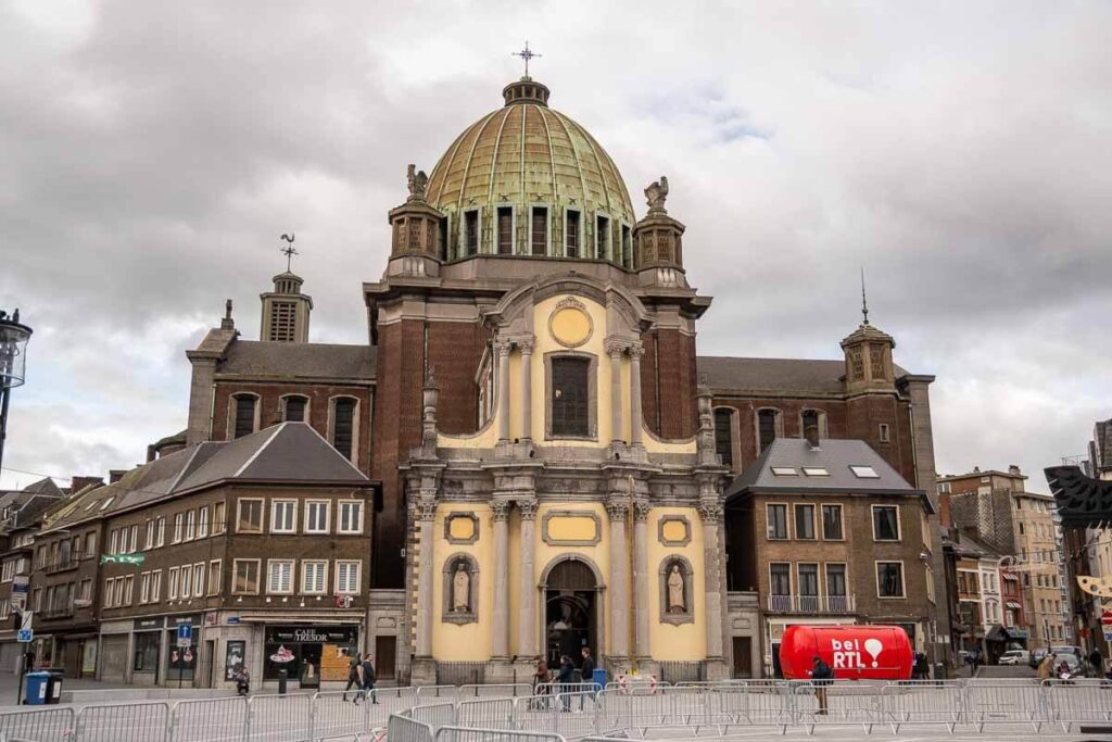 Saint-Christophe church in Charleroi