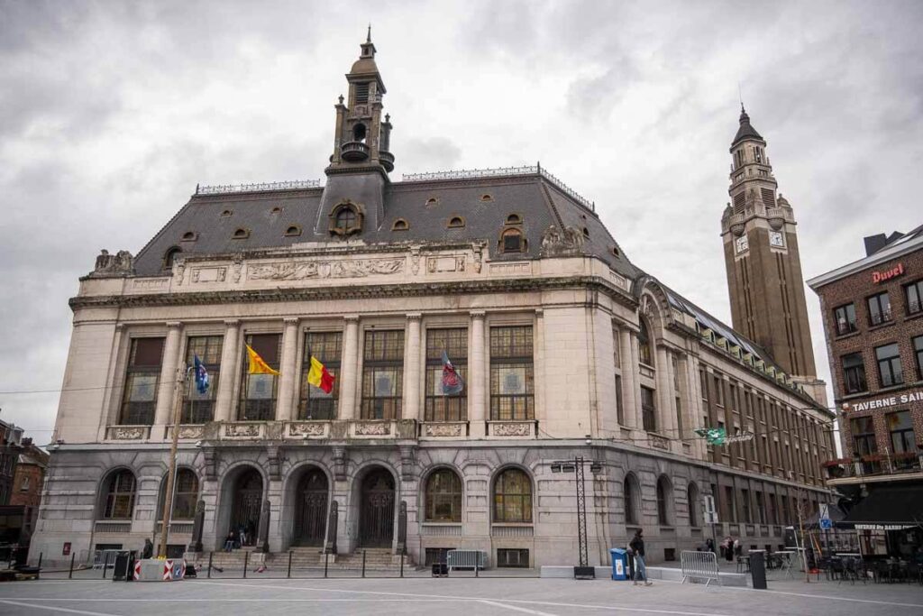 City hall of Charleroi