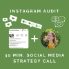 Instagram audit + social media strategy call