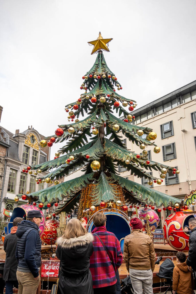 Christmas market in Ghent