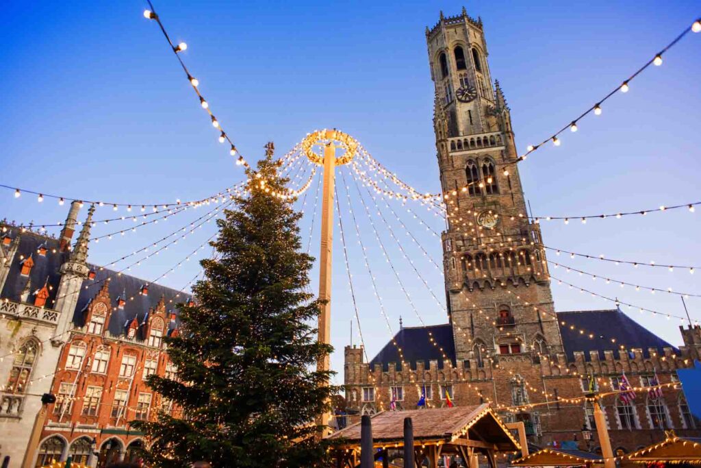 Christmas market Bruges