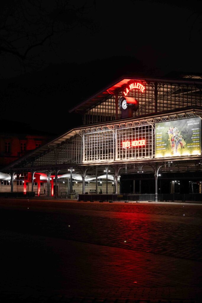 Night Walk in Parc de la Villette